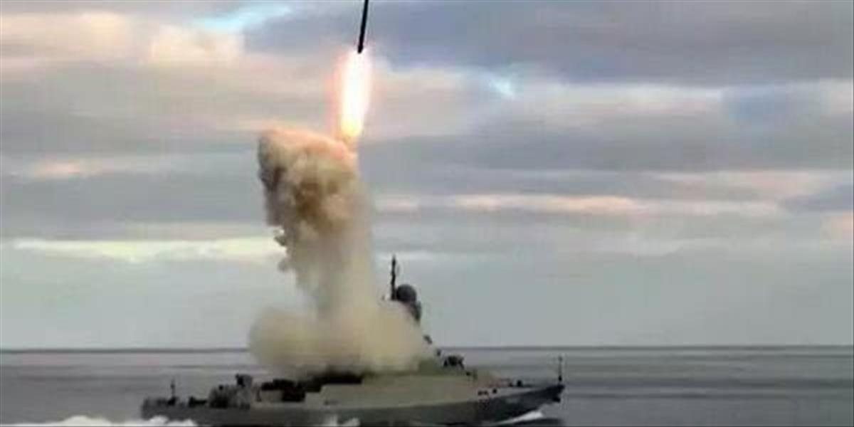 Ruské lode zaútočili zo Stredozemného mora na ciele v Sýrii