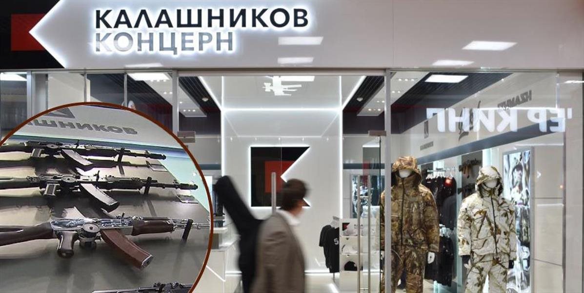 Firma Kalašnikov si na moskovskom letisku otvorila predajňu so suvenírmi