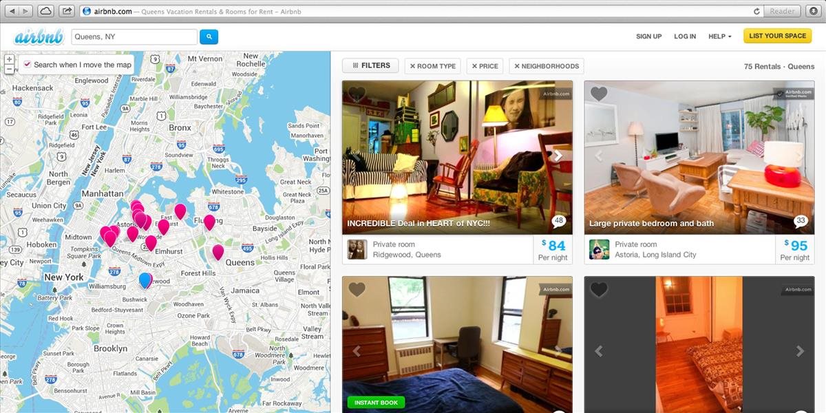 Grécko chce zdaniť ubytovanie prostredníctvom Airbnb