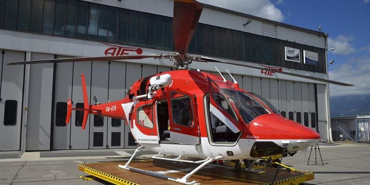 FOTO Na pomoc zraneným bude od dnes lietať nový vrtuľník