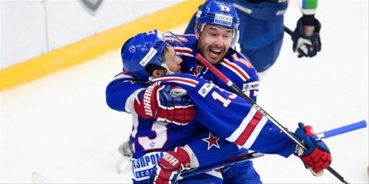 KHL: Pri výhre SKA hetrik Kovaľčuka a prvý gól Daciuka