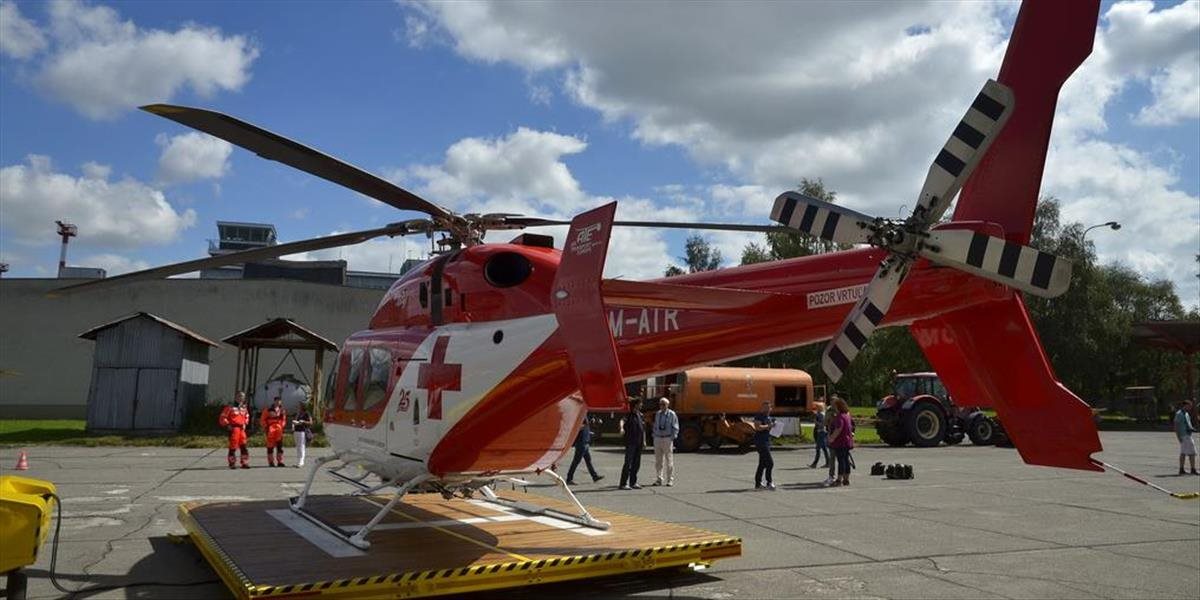 Nový vrtuľník leteckých záchranárov pomenovali podľa prvej pacientky