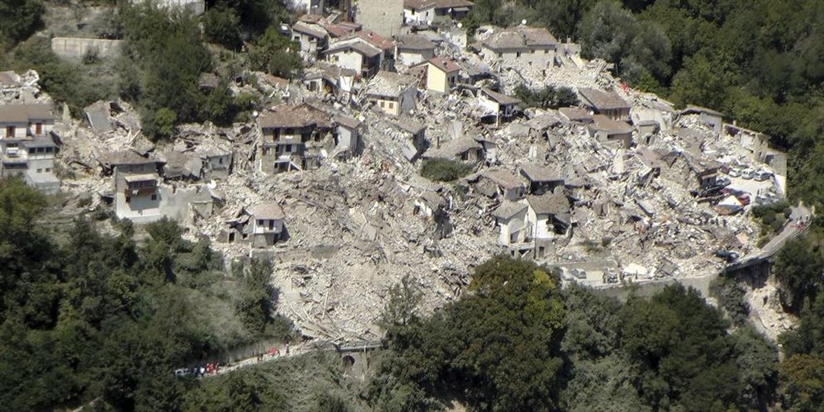 Počet obetí silného zemetrasenia v Taliansku súpol na 278mŕtvych