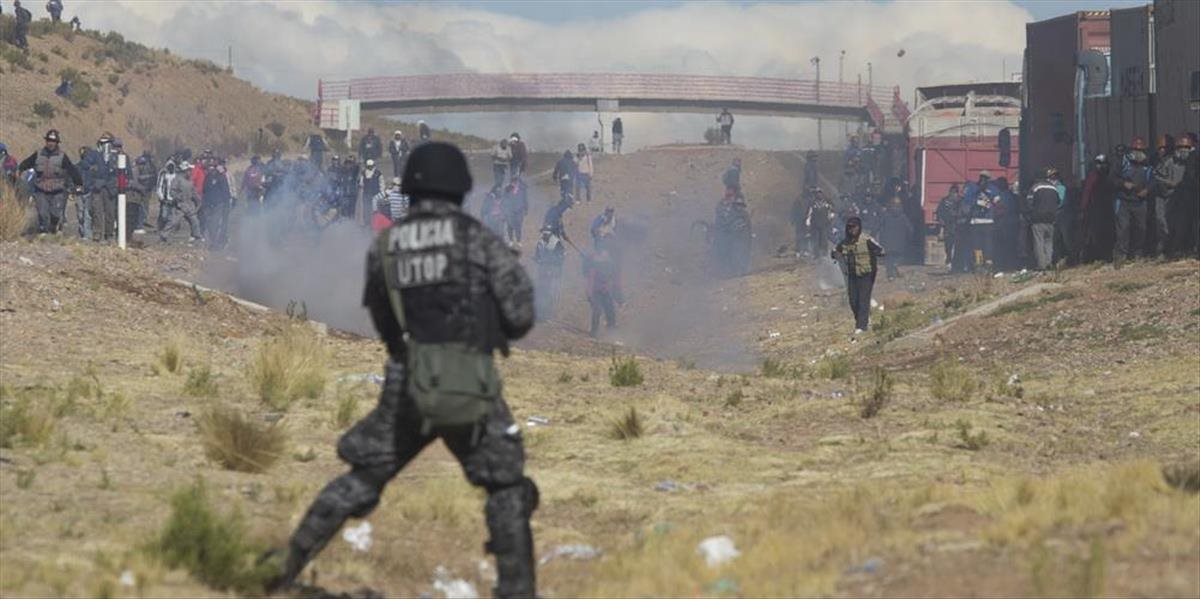 Pri násilných protestoch bolívijských baníkov zahynul námestník ministra vnútra
