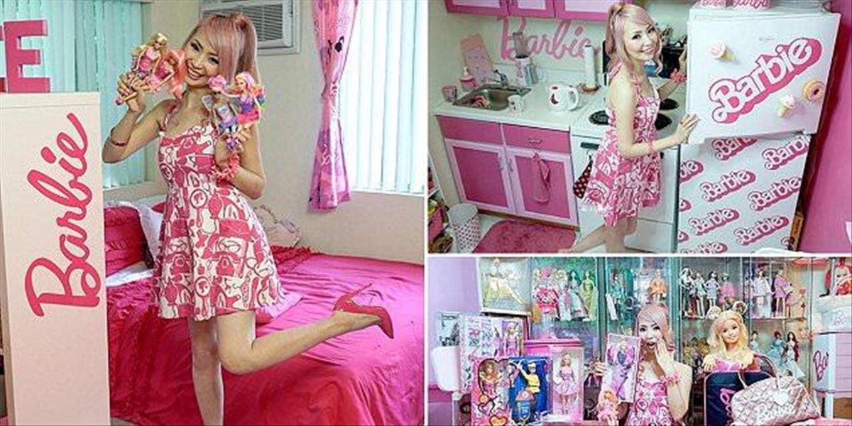 VIDEO Chorobne posadnutá Barbie značkou