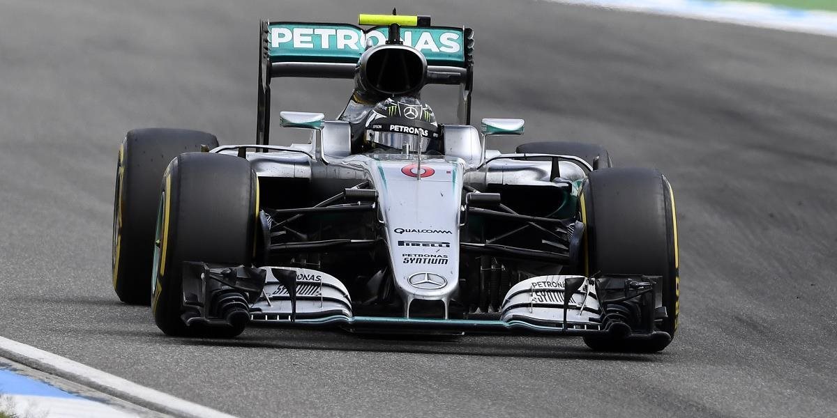 F1: Na VC Belgicka si pole position vybojoval Rosberg