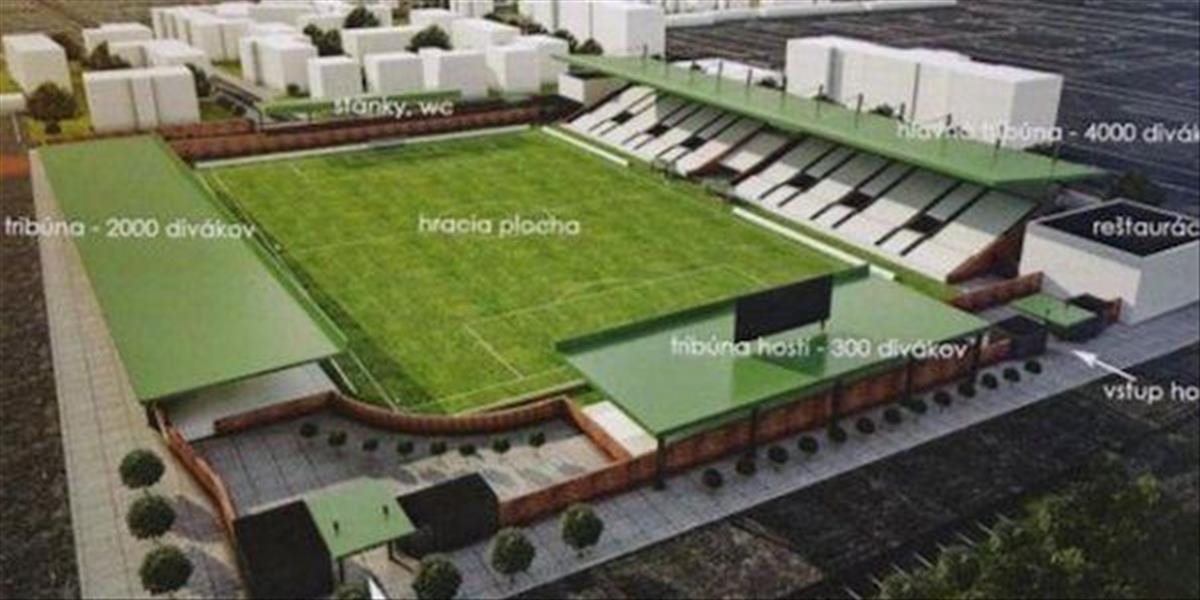 Prešov bude mať nový štadión: Postaviť by ho mali v roku 2018
