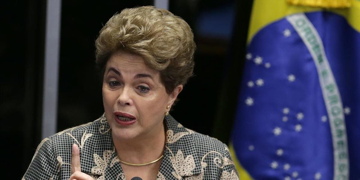 Brazílsky Senát začal hlasovať o zosadení prezidentky Dilmy Rousseffovej