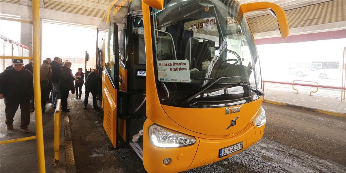 Počet cestujúcich v autobusoch RegioJetu rastie, najmä na zahraničných spojoch