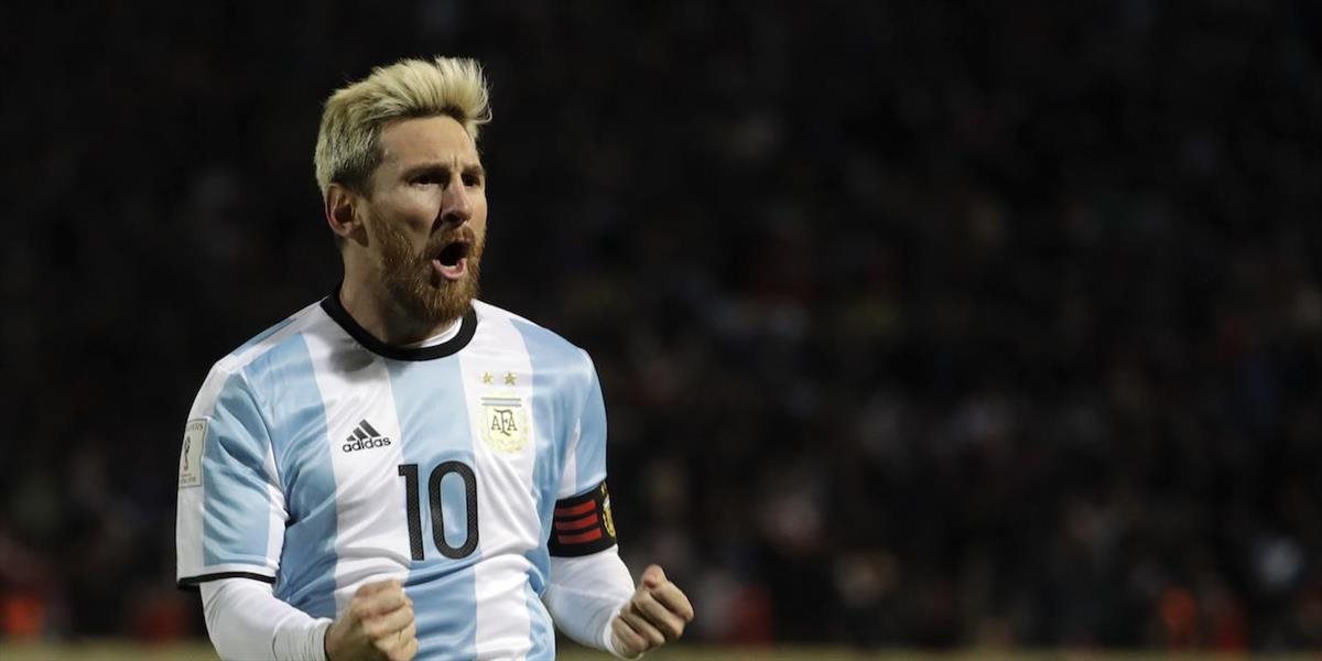 Argentína gólom Messiho zdolala Uruguaj a vedie tabuľku