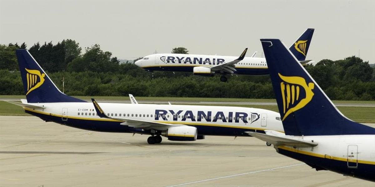 Ryanair v auguste evidoval rast počtu pasažierov o 11 %