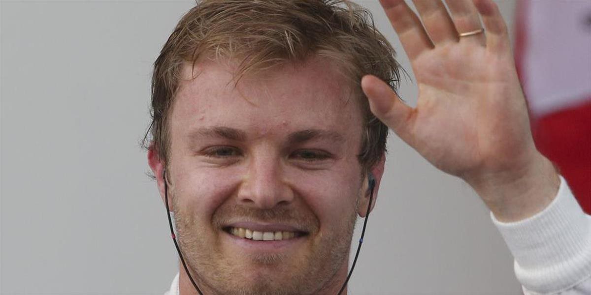 F1: Rosberg  chce byť majstrom, najrýchlejší čas na tréningu v Monze