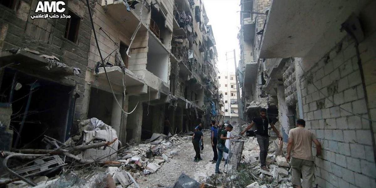 Sýrske vládne sily opäť obkľúčili teroristické štvrte Aleppa