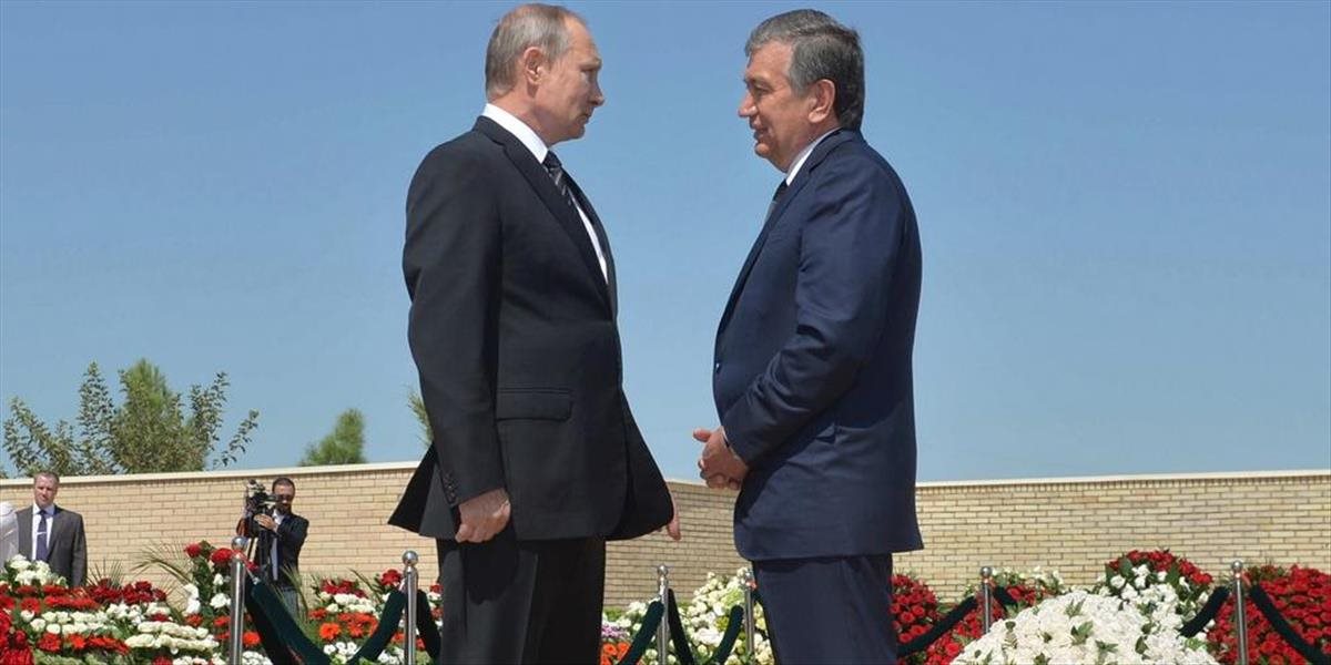 Putin sa stretol v Uzbekistane s predpokladaným nástupcom zosnulého prezidenta