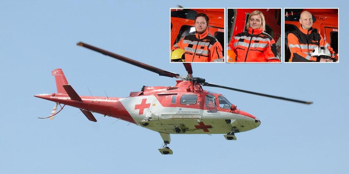 VIDEO Pri Banskej Bystrici sa zrútil záchranársky vrtuľník: Zahynuli traja členovia posádky a pacient