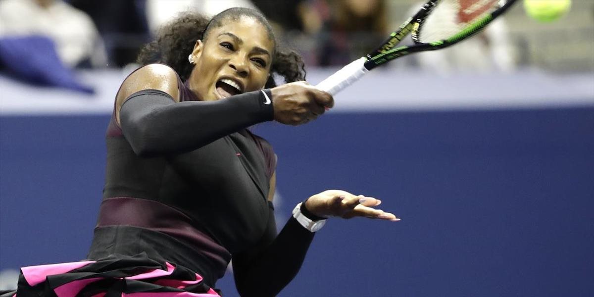 US Open: Serena Williamsová postúpila napriek prvej strate setu do semifinále