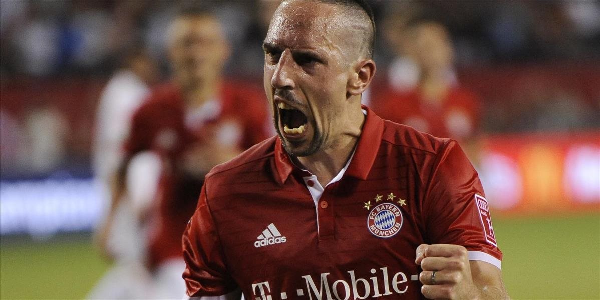 Ribéry by rád ostal v Bayerne: Chcem vyhrať všetky trofeje