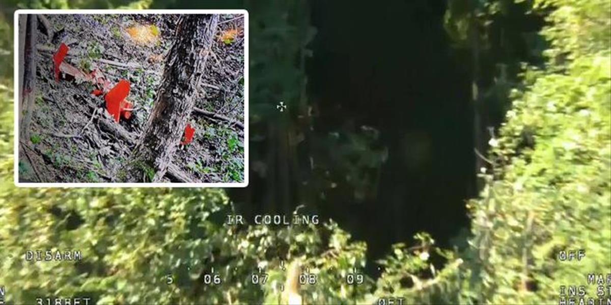 VIDEO Prvé zábery z miesta tragickej nehody záchranárskeho vrtuľníka