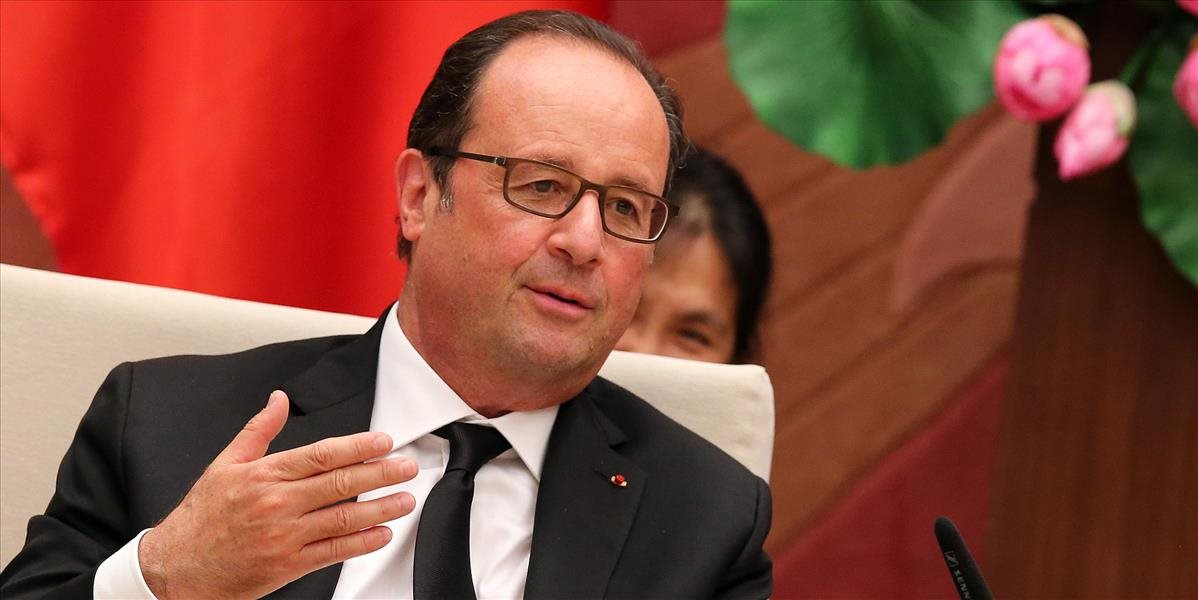 Hollande chce opäť kandidovať na prezidenta Francúzska