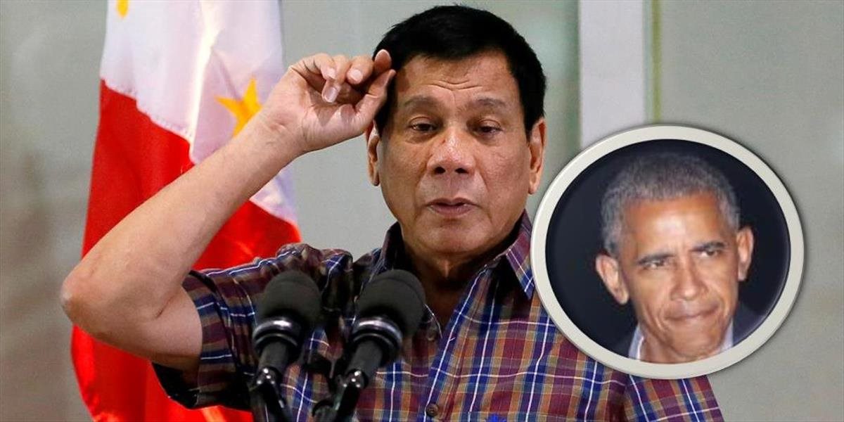 Filipínsky prezident ubezpečil Obamu, že nadávka s**** syn mu nepatrila