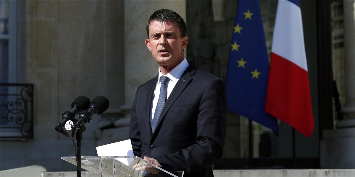 Francúzsky premiér Valls varoval pred najvyššou úrovňou teroristickej hrozby