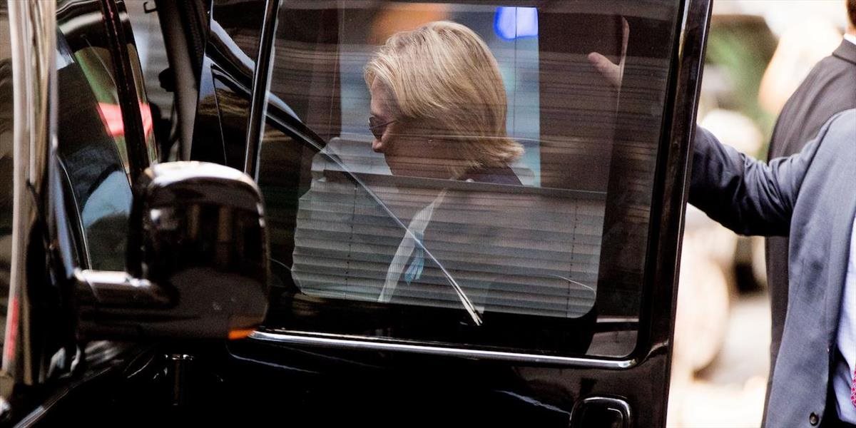 Clintonová kvôli chorobe zrušila návštevu Kalifornie a šou Ellen DeGeneres