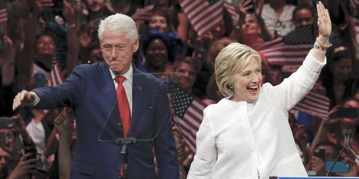 Chorú Clintonovú v kampani dočasne zastúpi jej manžel Bill