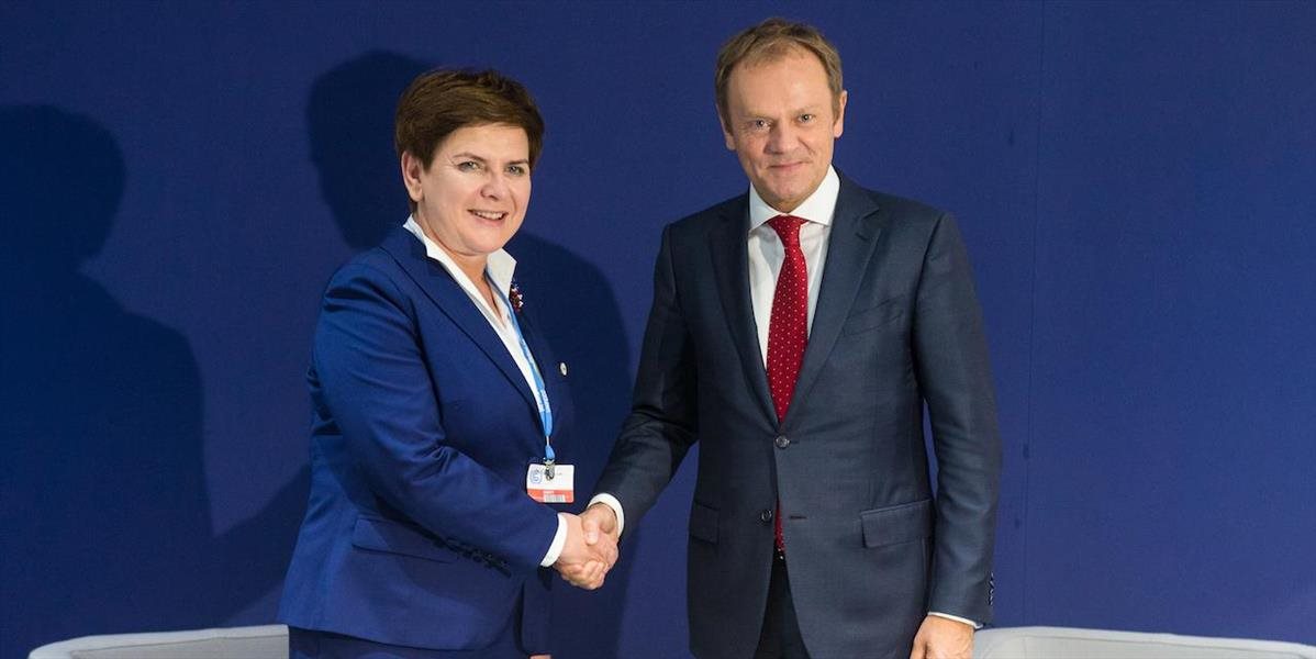 Tusk a Szydlová hovorili vo Varšave o budúcnosti EÚ bez Británie