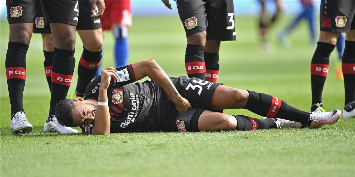 Zranený útočník Bayeru Leverkusen Bellarabi bude do konca roka mimo hry