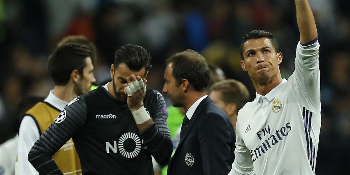 LM: Obhajca otočil duel so Sportingom, Ronaldo mal po góle zmiešané pocity