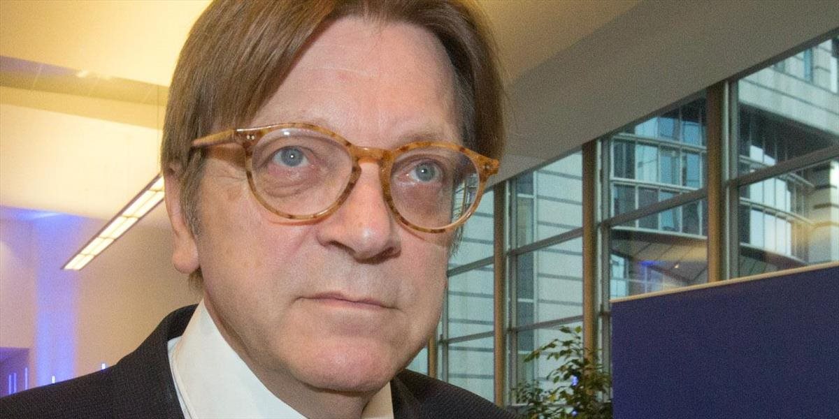 Europoslanec Verhofstadt chce, aby Bratislava prelomila patovú situáciu v EÚ