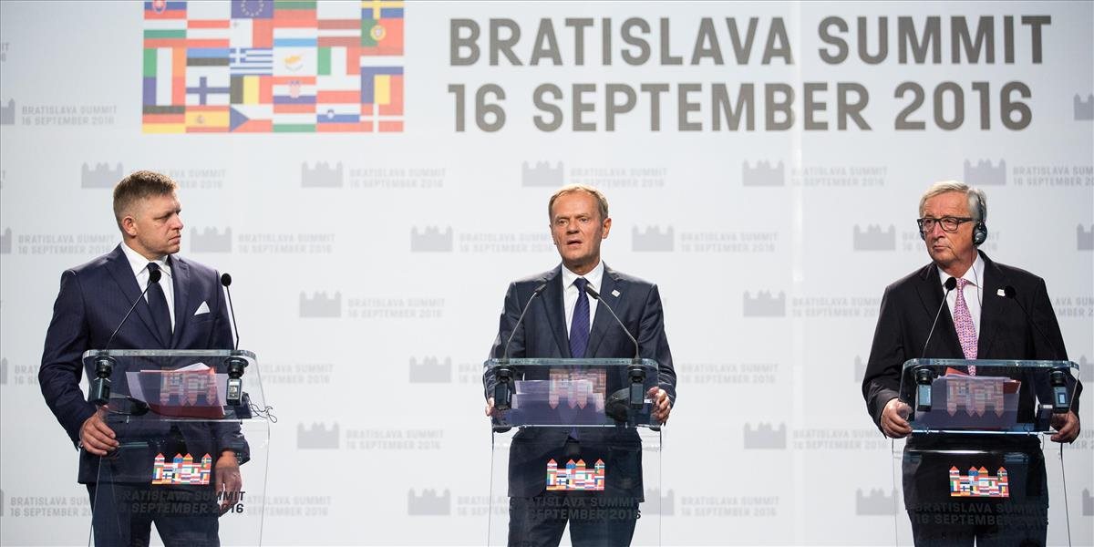 Expert na politiku EÚ: Bratislavský summit bol krokom správnym smerom