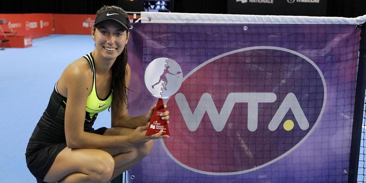 WTA Québec: Prvý kariérny titul pre Francúzku Dodinovú