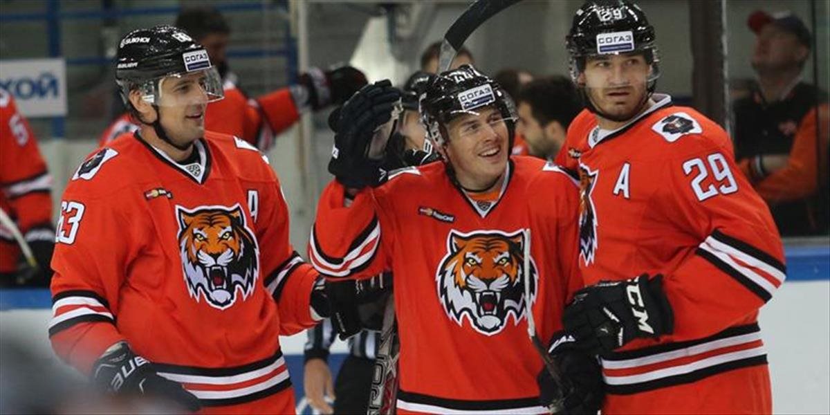 KHL: Chabarovsk vyhral tretí zápas v rade, shutout Metsolu