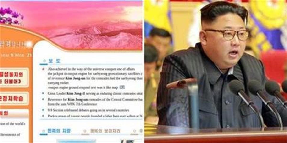 FOTO Takto vyzerá internet v Severnej Kórei: Má iba 28 stránok