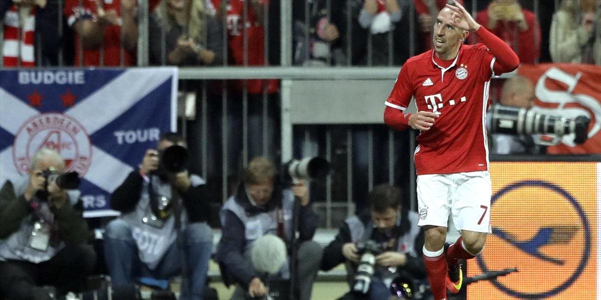 VIDEO Ribéry vyzvŕtal Pekaríka, Bayern hladko zdolal Herthu