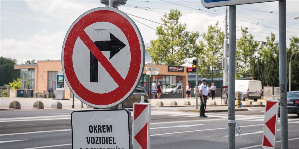 V Bratislave budú v sobotu dopravné obmedzenia, tadeto neprejdete