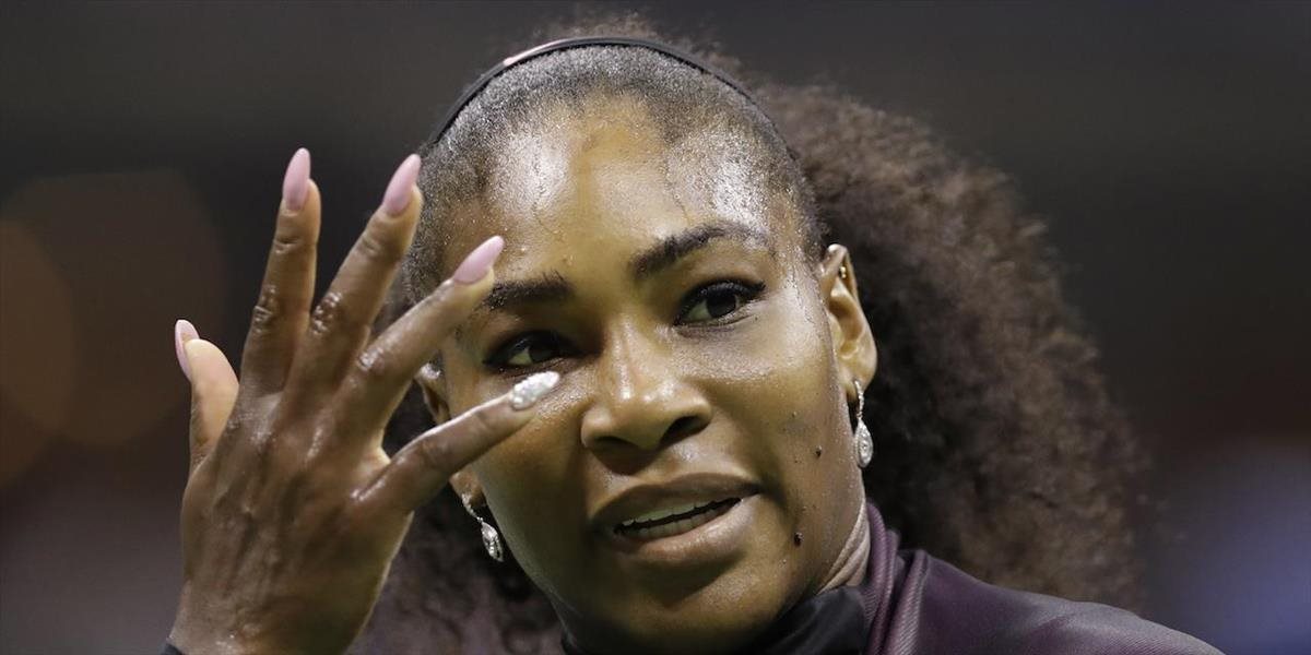 Serena Williamsová vynechá turnaje v Číne pre zranenie ramena