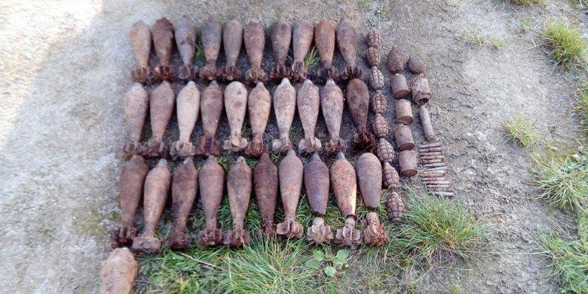 V lese nad Šášovským Podhradím našli muníciu z II. svetovej vojny