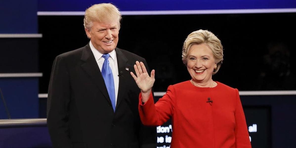 Debatu Clintonovej a Trumpa sledovalo rekordných 84 miliónov divákov