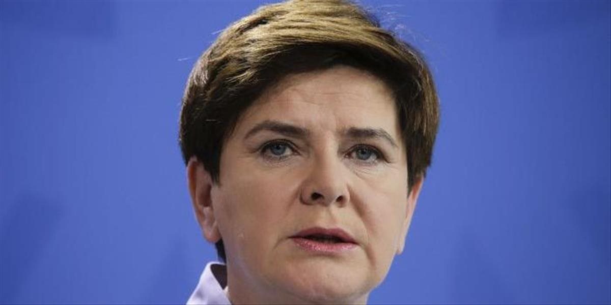 Poľská premiérka Szydlová informovala o rekonštrukcii svojho kabinetu