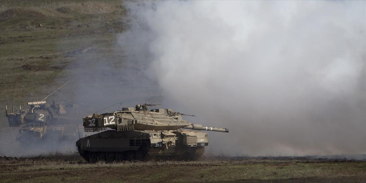 Izraelské tanky ostreľovali pozície Hamasu v pásme Gazy