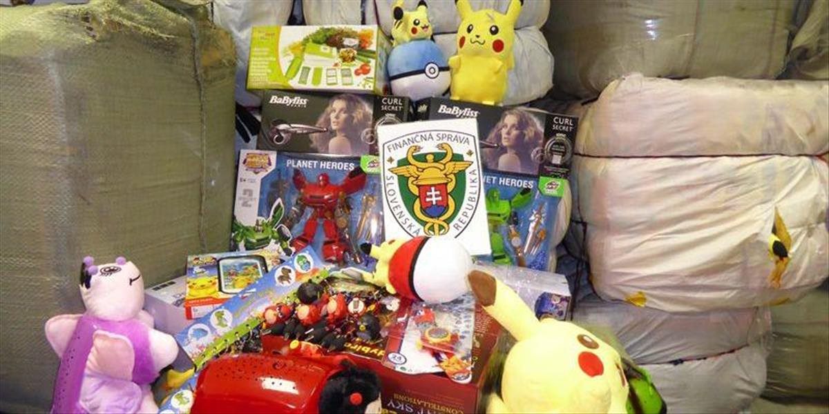Colníci v Brodskom zadržali ďalšie tisícky falošných hračiek