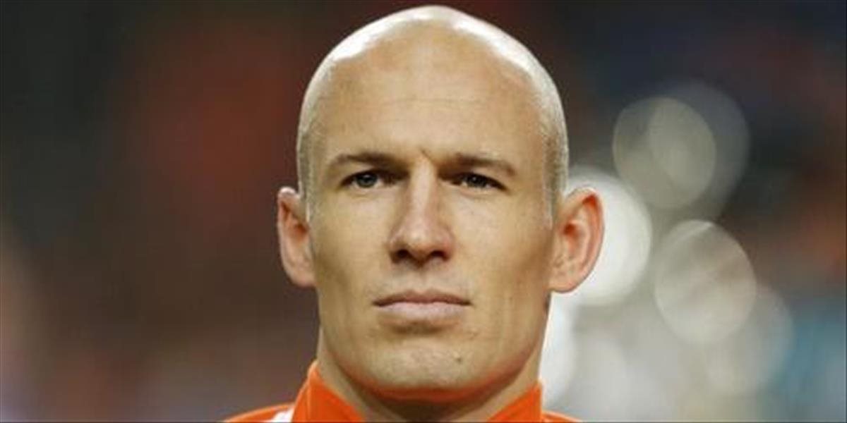 Kapitán Robben nepomôže pre zranenie Holanďanom proti Bielorusom a Francúzom