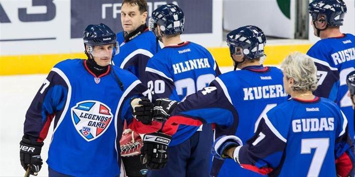 Slovenské legendy nastúpia na turnaji Svetovej ligy hokejových legiend proti Francúzom