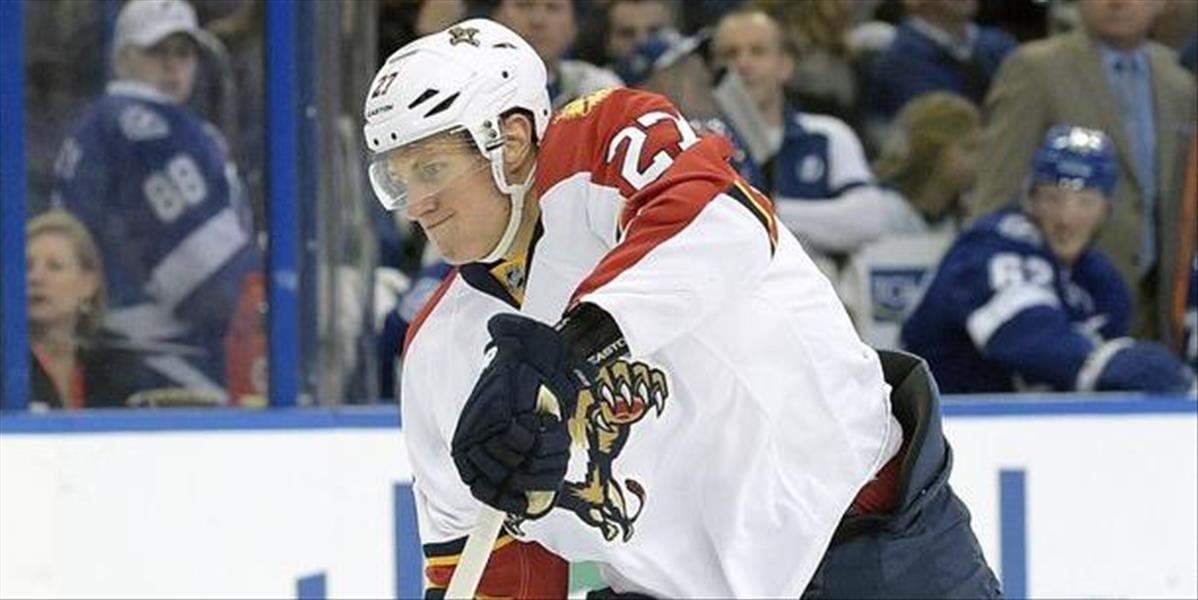 NHL: Kvôli zraneniu útočník Bjugstad nastúpi za Panthers najskôr až v novembri