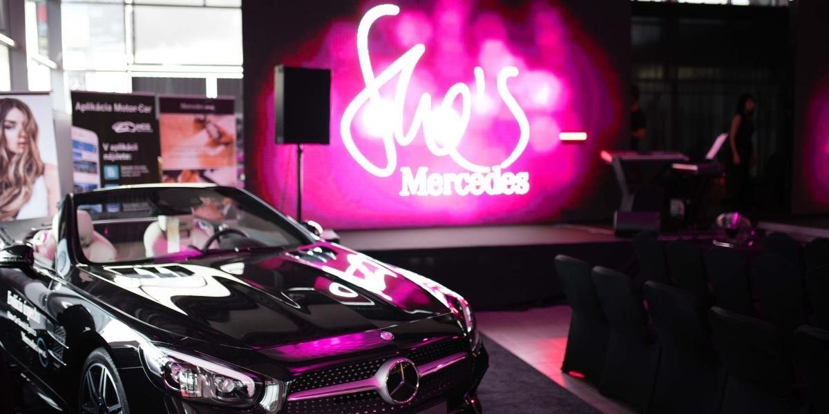 FOTO She´s Mercedes: Luxusná dámska jazda v Banskej Bystrici