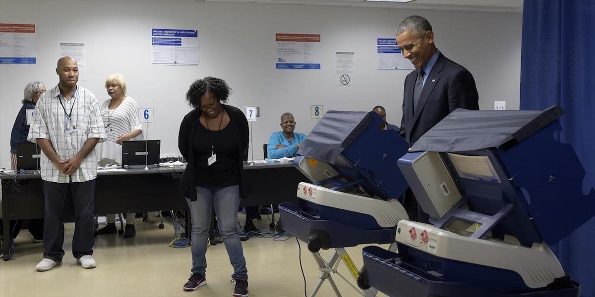 VIDEO Barack Obama predčasne odvolil v prezidentských voľbách