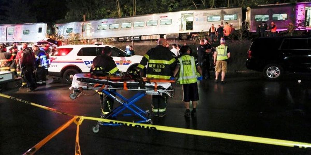 Vlakové nešťastie v USA: Osobný vlak sa vykoľajil  pri New Yorku,zranených je 11 ľudí!