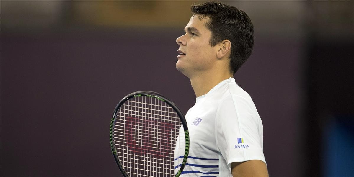 ATP Londýn: Raonič je štvrtým hráčom s miestenkou na Turnaj majstrov